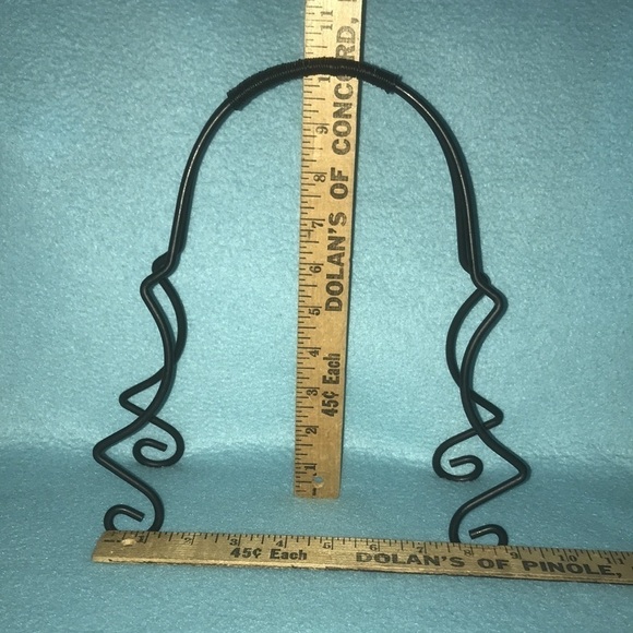 BANQUET 2 tier service white plates black rack NEW 9” X 10” - Picture 7 of 11